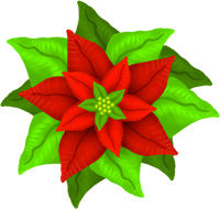 200x190 Pooinsettia Clipart
