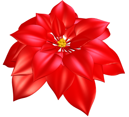425x385 Poinsettia Clip Art Borders Archives