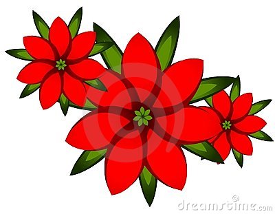 400x311 Free Poinsettia Clipart Collection