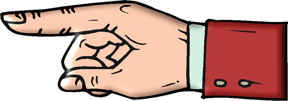 972x340 Finger Clipart Cartoon