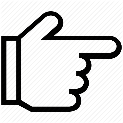 512x512 Finger Clipart Right