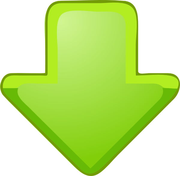 600x588 Down Arrow Clip Art