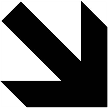 349x350 Down Arrow Clipart