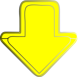 300x294 Yellow Arrow Down Clip Art