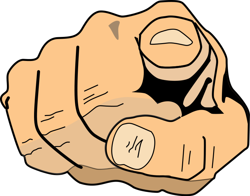 800x627 Free Middle Finger Clipart Image