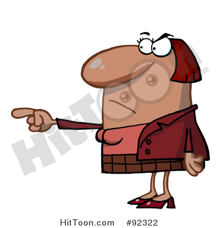 450x470 Pointing Finger Clipart