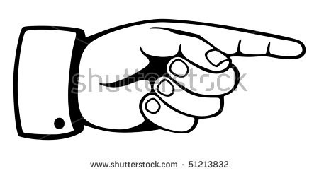 450x245 Pointing Finger Clipart Black And White Letters Example