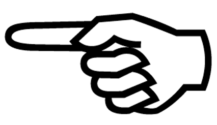 426x246 Finger Clipart Point