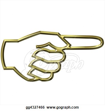 350x370 Pointing Hand Clip Art Clipart Panda