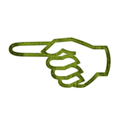 512x512 Pointing Left Hand Icon