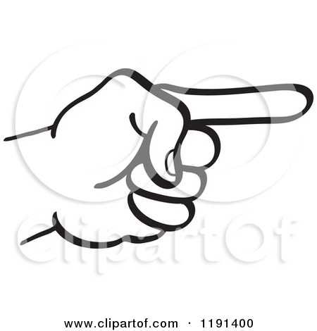 450x470 Top 10 Pointing Hand Clipart