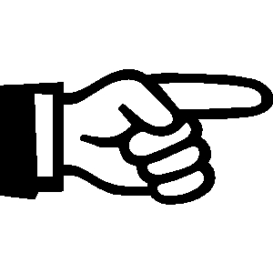 300x300 Pointing Right Clipart