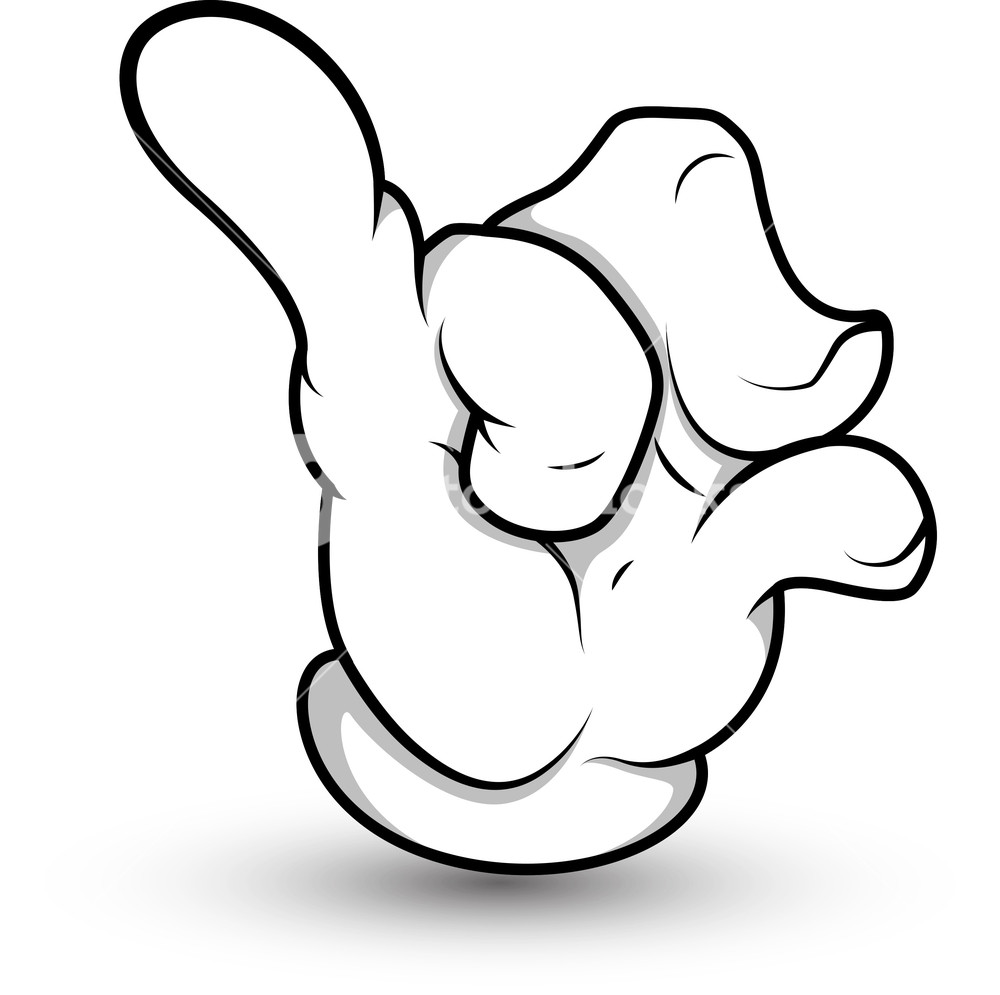 Pointing Hand Vector | Free download on ClipArtMag