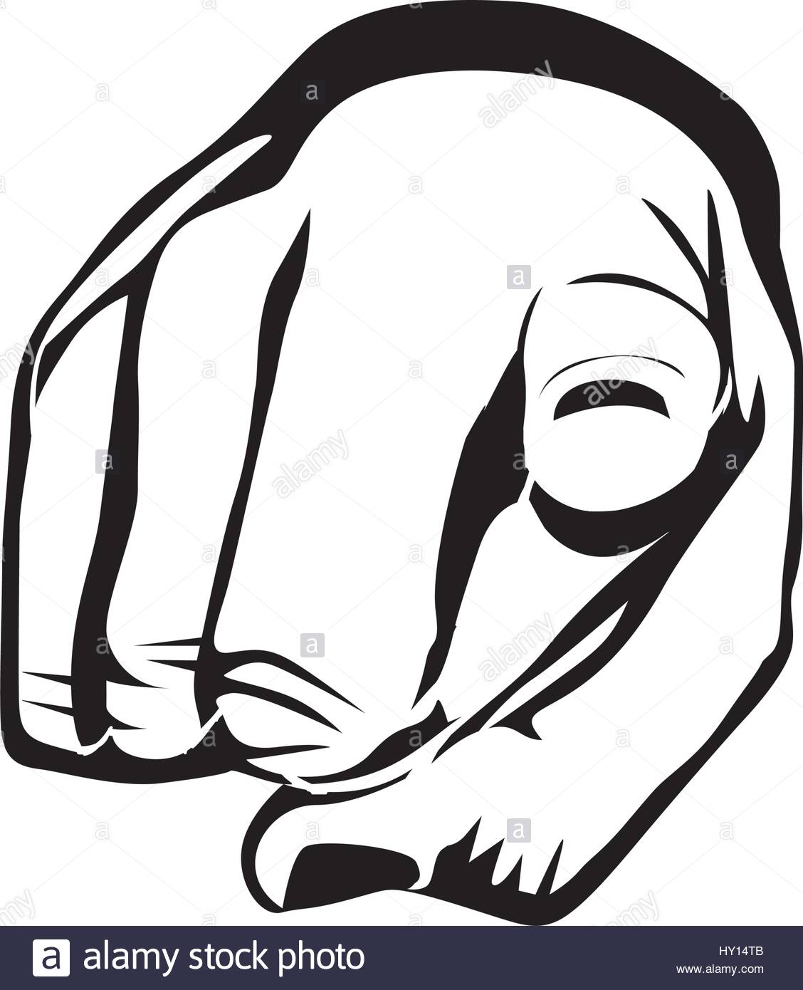 1128x1390 Black Silhouette Hand Pointing In Front Stock Vector Art