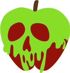 286x300 Poison Apple Clip Art