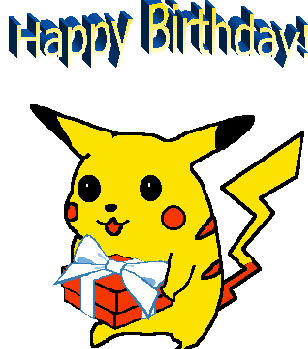 308x349 Birthday Clipart Pokemon