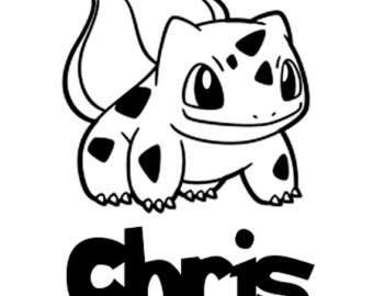340x270 Bulbasaur Decals Etsy