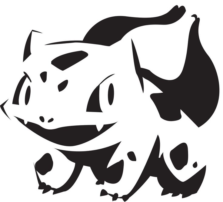 Pokemon Clipart Black And White | Free download on ClipArtMag