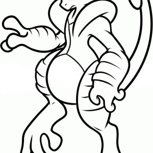 300x300 Mewtwo The Phsycic Pokemon Coloring Page Mewtwo The Phsycic