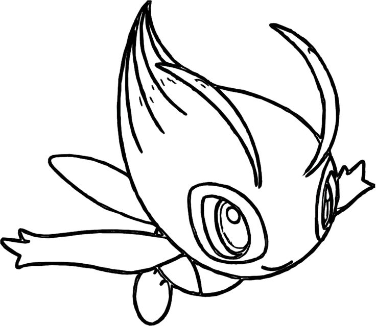 Pokemon Coloring Pages Xerneas