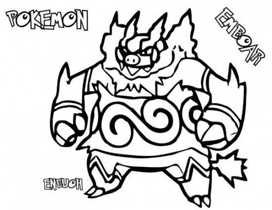 Pokemon Coloring Pages Xy