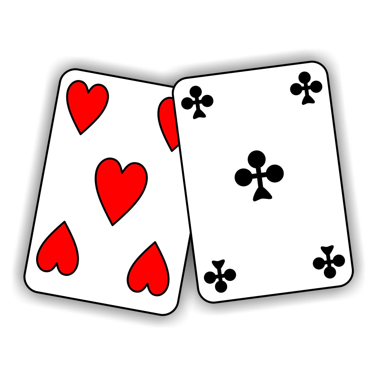 1200x1200 Poker Cards Clipart