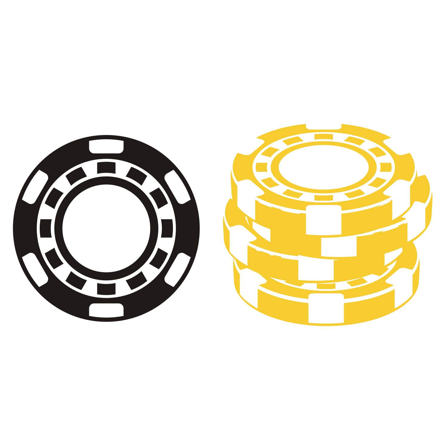 1500x1500 Poker Clipart Coin