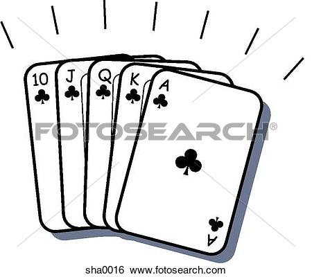 450x400 Poker Clipart Poker Hand