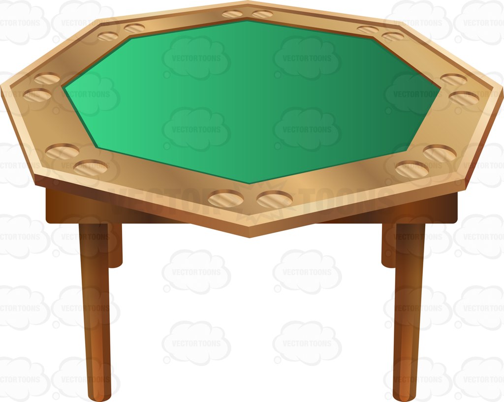 1024x817 Poker Clipart Poker Table