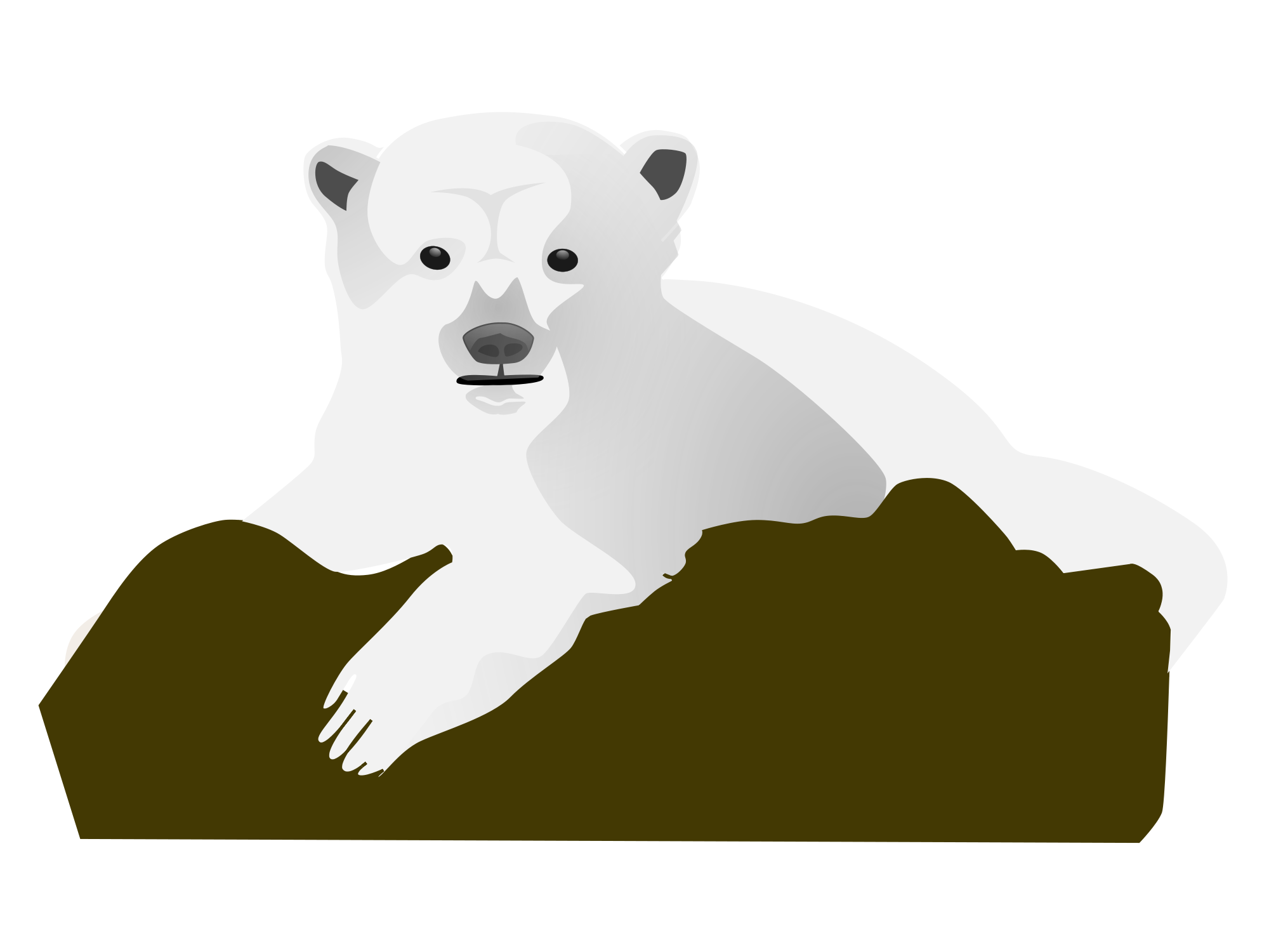2000x1500 Filepolar Bear Clip Art.svg