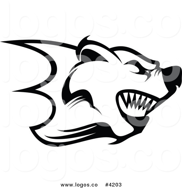 Polar Bear Clipart Black And White | Free download on ClipArtMag