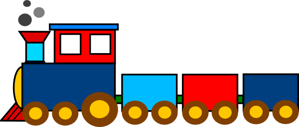 600x256 Free Train Clip Art