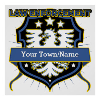 324x324 Police Badge Art Amp Framed Artwork Zazzle