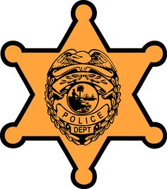 236x266 Silhouette Of A Police Badge