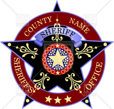 400x381 Sheriff's Badge