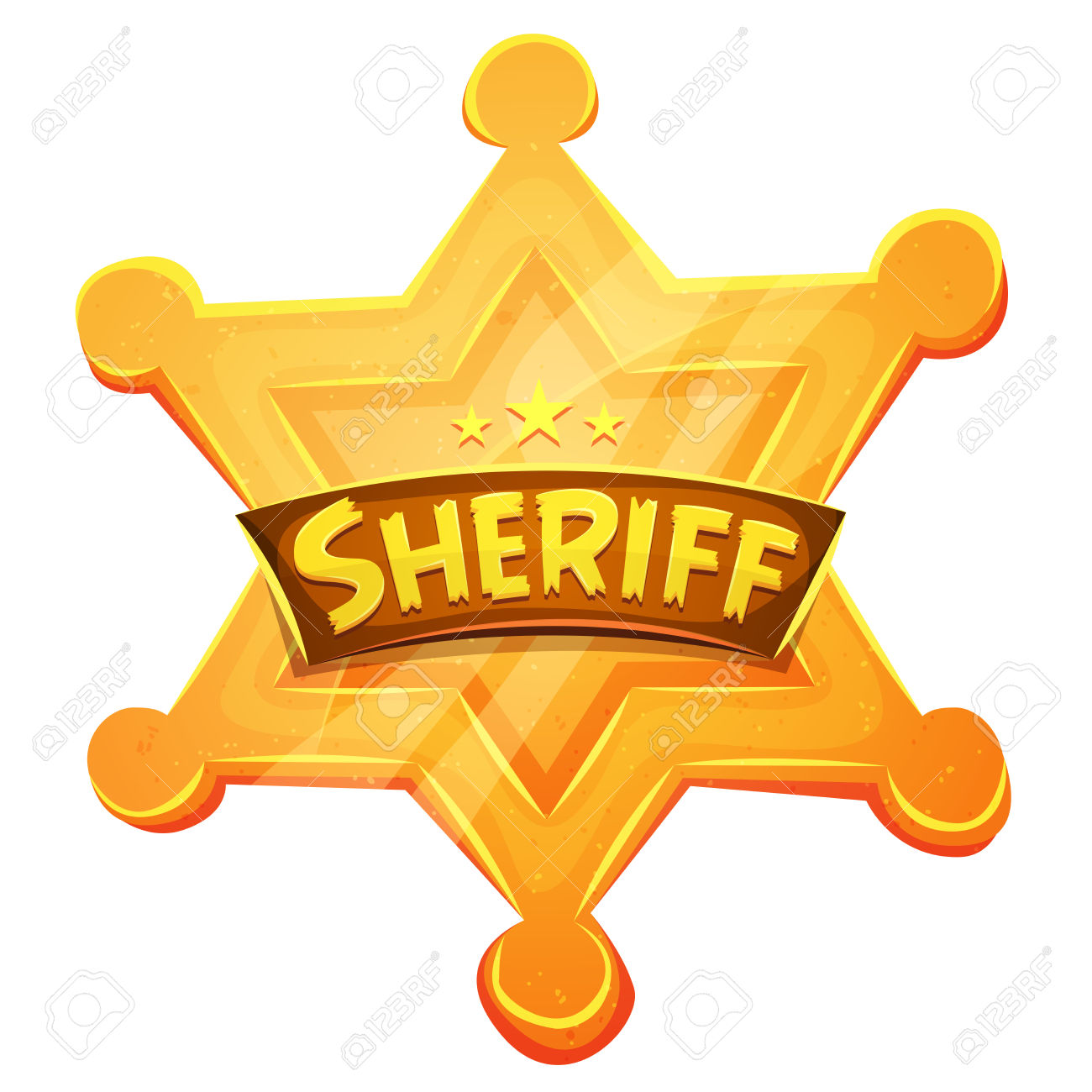 1300x1300 Police Badge Clipart Vector