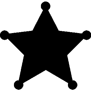 300x300 Police Badge Outline Clipart Collection