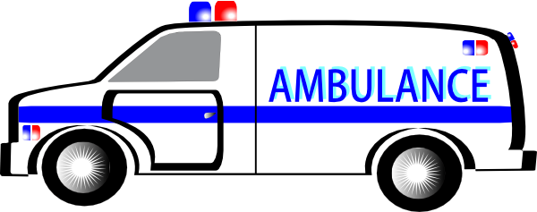 600x237 Free Ambulance Clipart Image