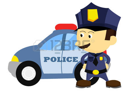 450x321 Police Patrol Car Clipart