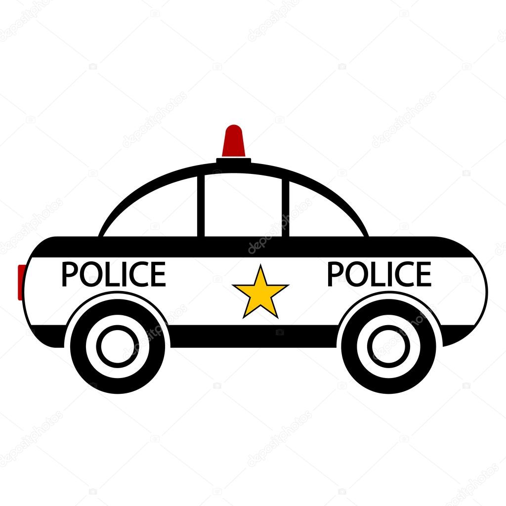 1024x1024 Police Car Icon Stock Vector Konstsem
