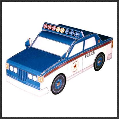 416x416 Police Car Kids Clipart