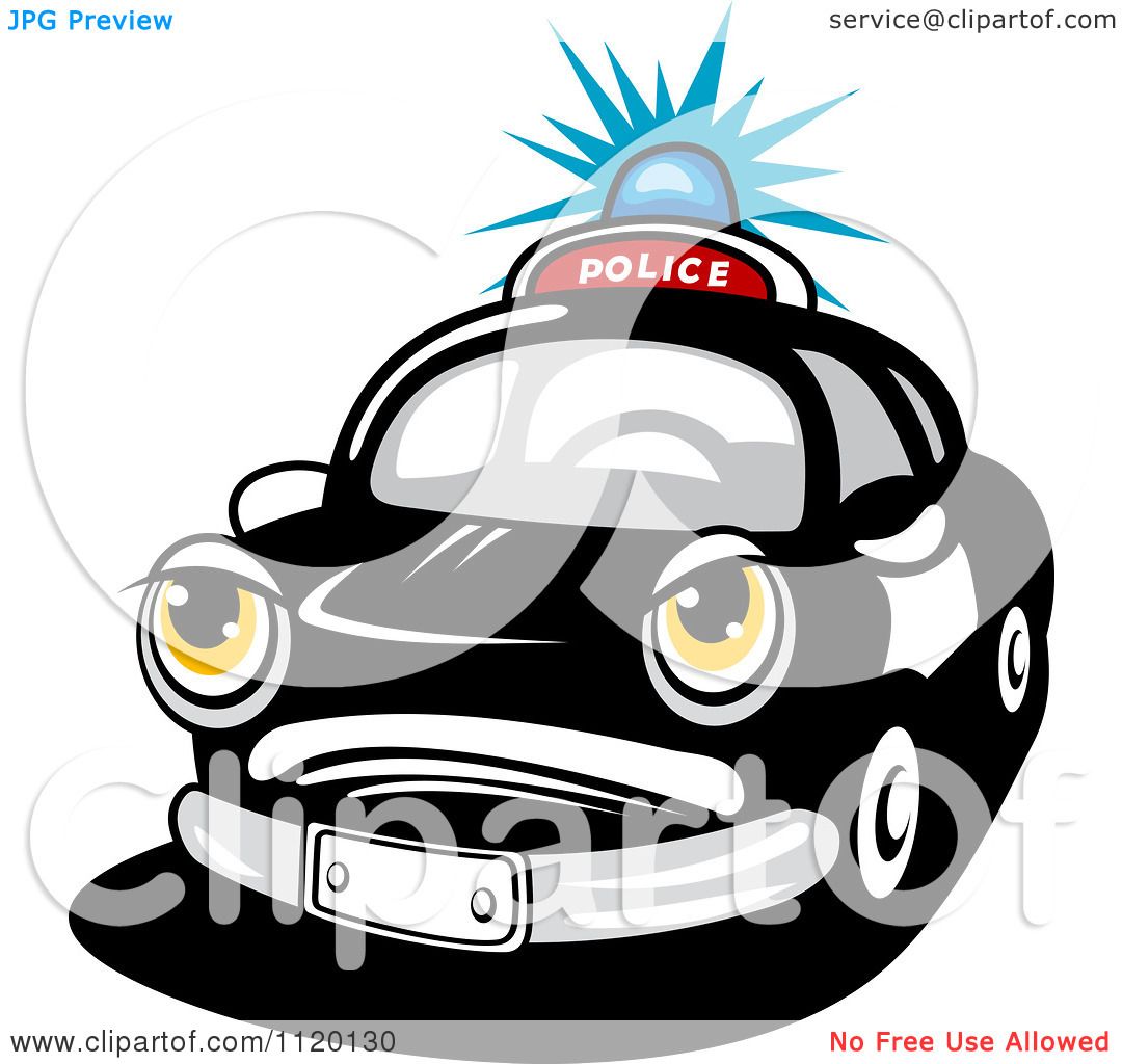 1080x1024 Clipart Black And White Police Patrol Car