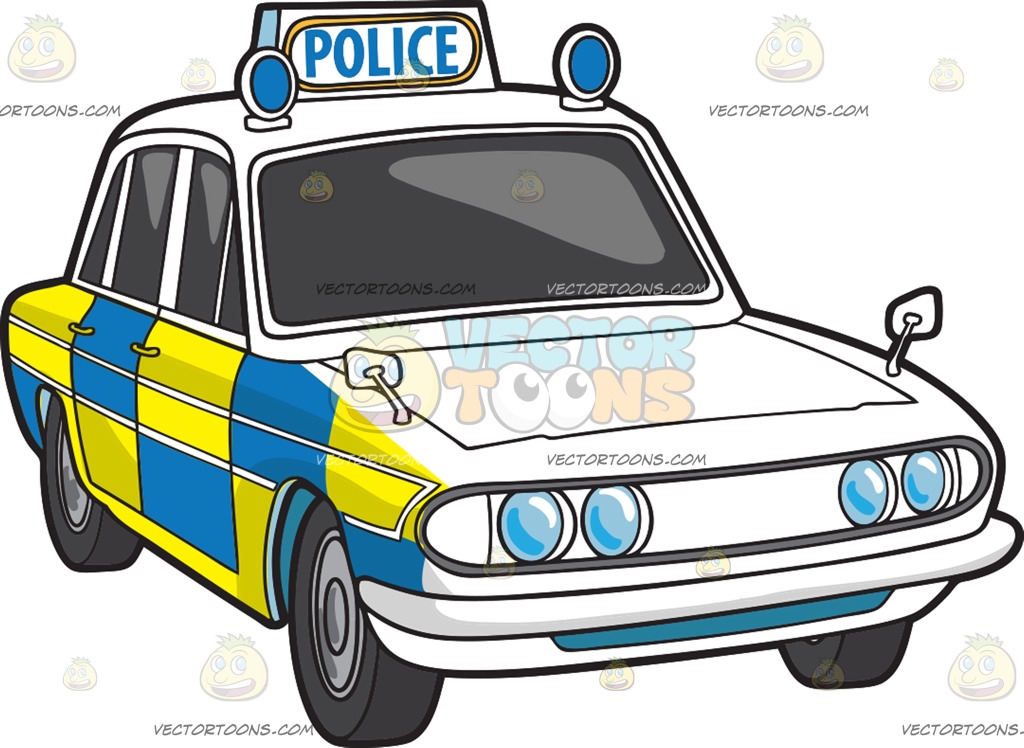 1024x748 British Police Car Clipart