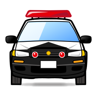 320x320 Oncoming Police Car Emojidex