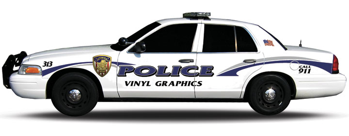 720x282 Police Car Decals Graphic Robotexpo Clipart