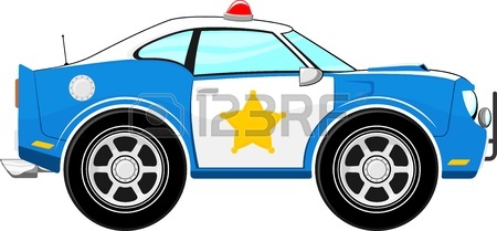 450x209 Race Car Cartoon Isolated On White Background Royalty Free