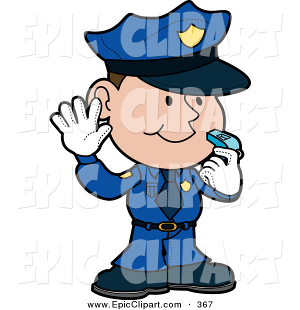 600x620 Police Clipart Offier