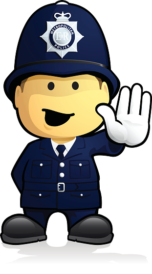 311x558 British Police Clipart