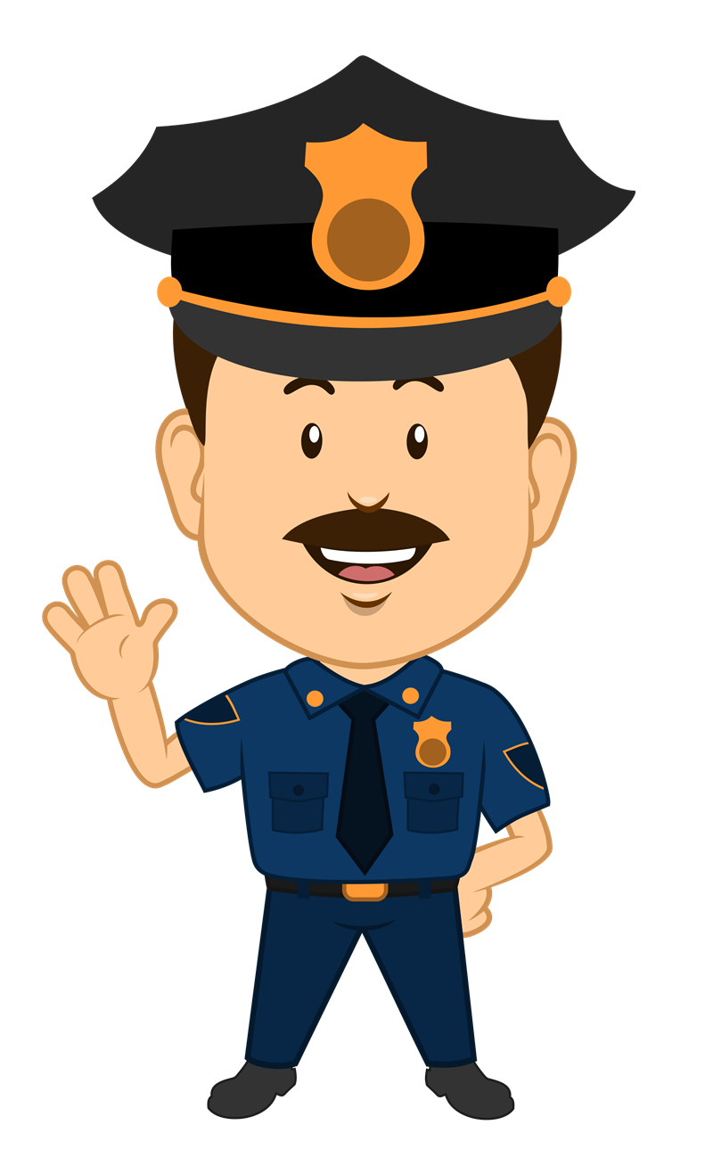 800x1317 Police Officer Clip Art