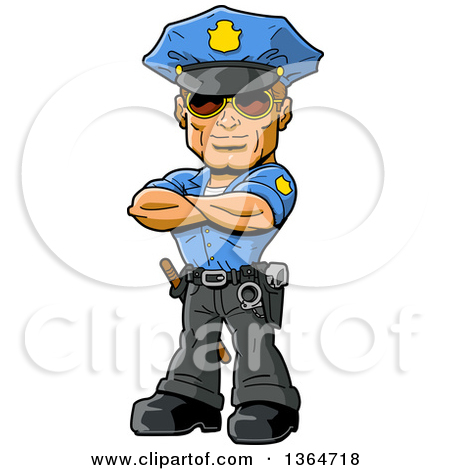 450x470 Policeman With Old Lady Free Clipart